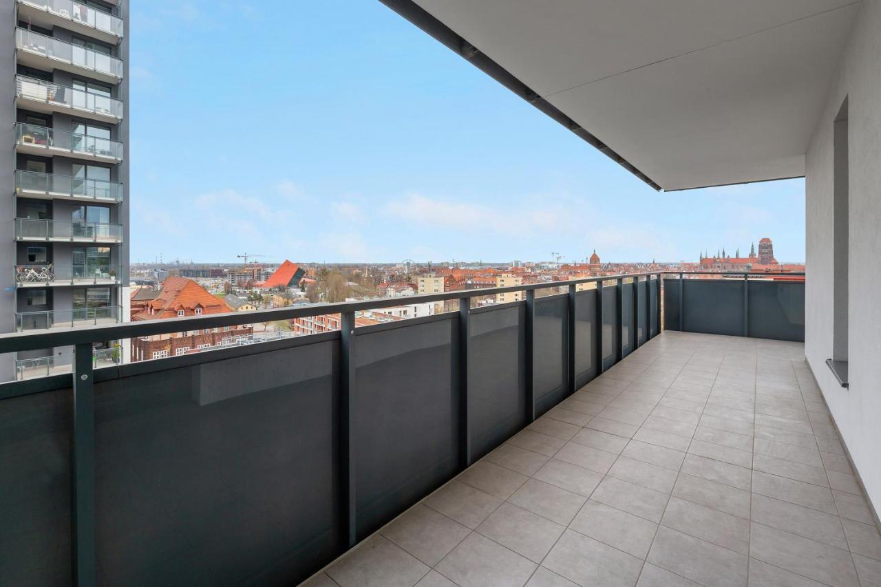 Grand Apartments - Luxury Apartment On The 11Th Floor With A View Of The Old Town Gdansk Ngoại thất bức ảnh